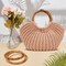 Crochet Bag Kit for Adults Khaki Handbag Crochet Kit for Beginners Tote Bag Starters Set DIY Craft Making Kit with Step-by-Step Instructions and Video Guidance